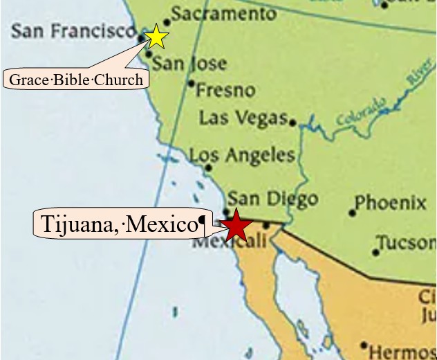 Moscoso Tijuana Map