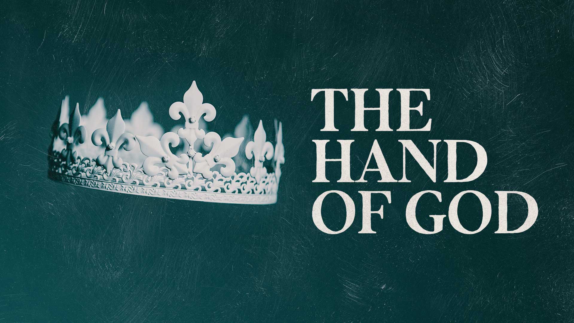 The Hand of God banner