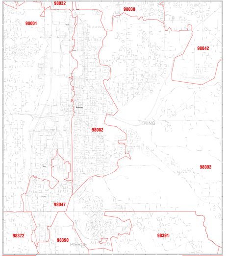 zip code map
