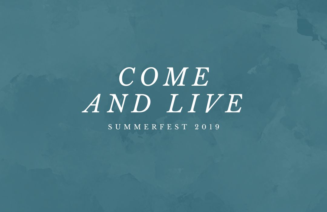 Come and Live banner