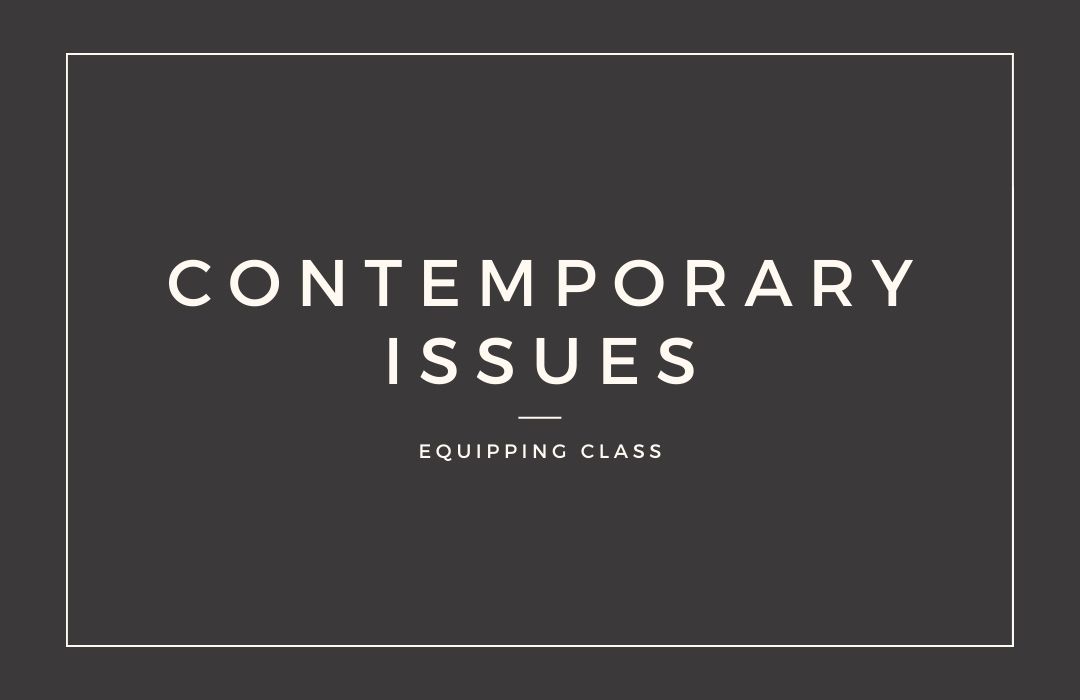Contemporary Issues banner