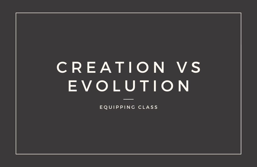 Creation vs. Evolution banner