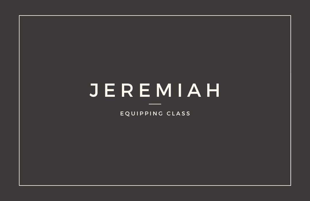 Jeremiah banner