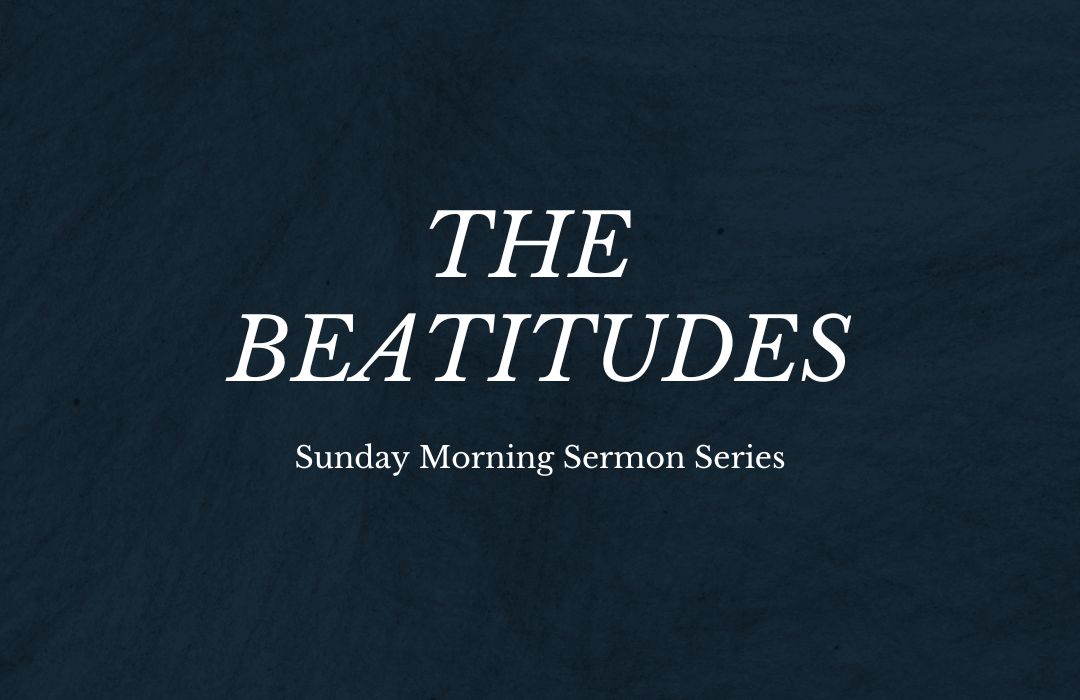 The Beatitudes banner