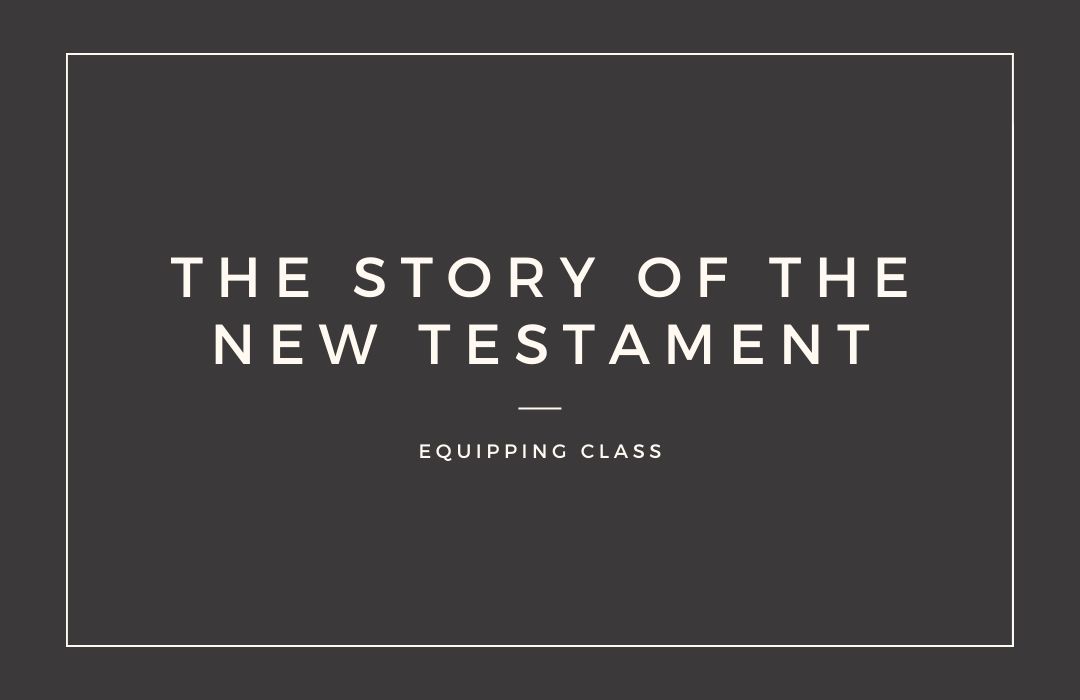 The Story of the New Testament banner