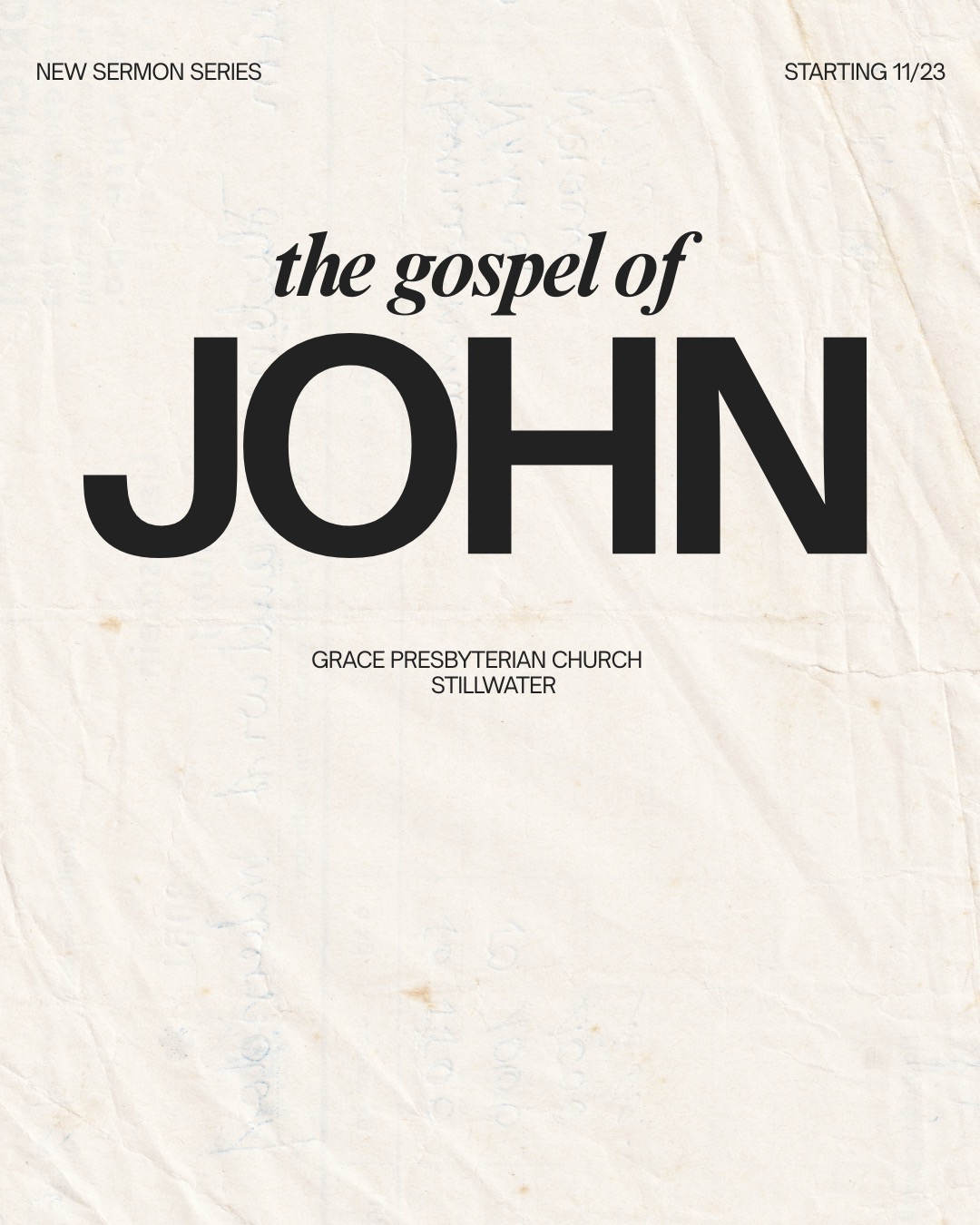 Gospel of John series image