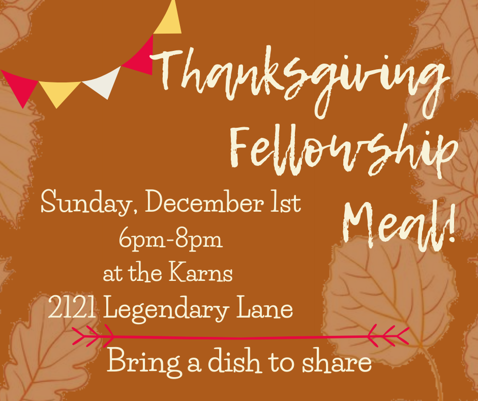Thanksgiving Fellowship Meal image