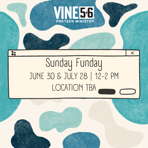 Vine 5.6 Sunday funday- June and July 2024 (Logo)