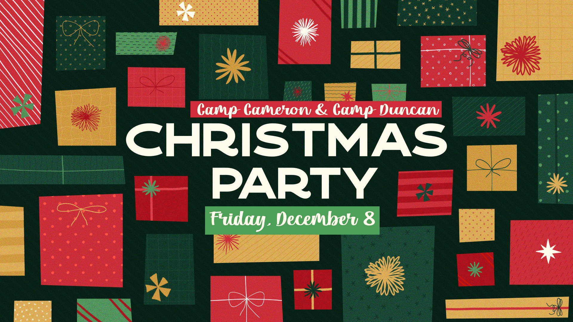 Camp Duncan Christmas Party
