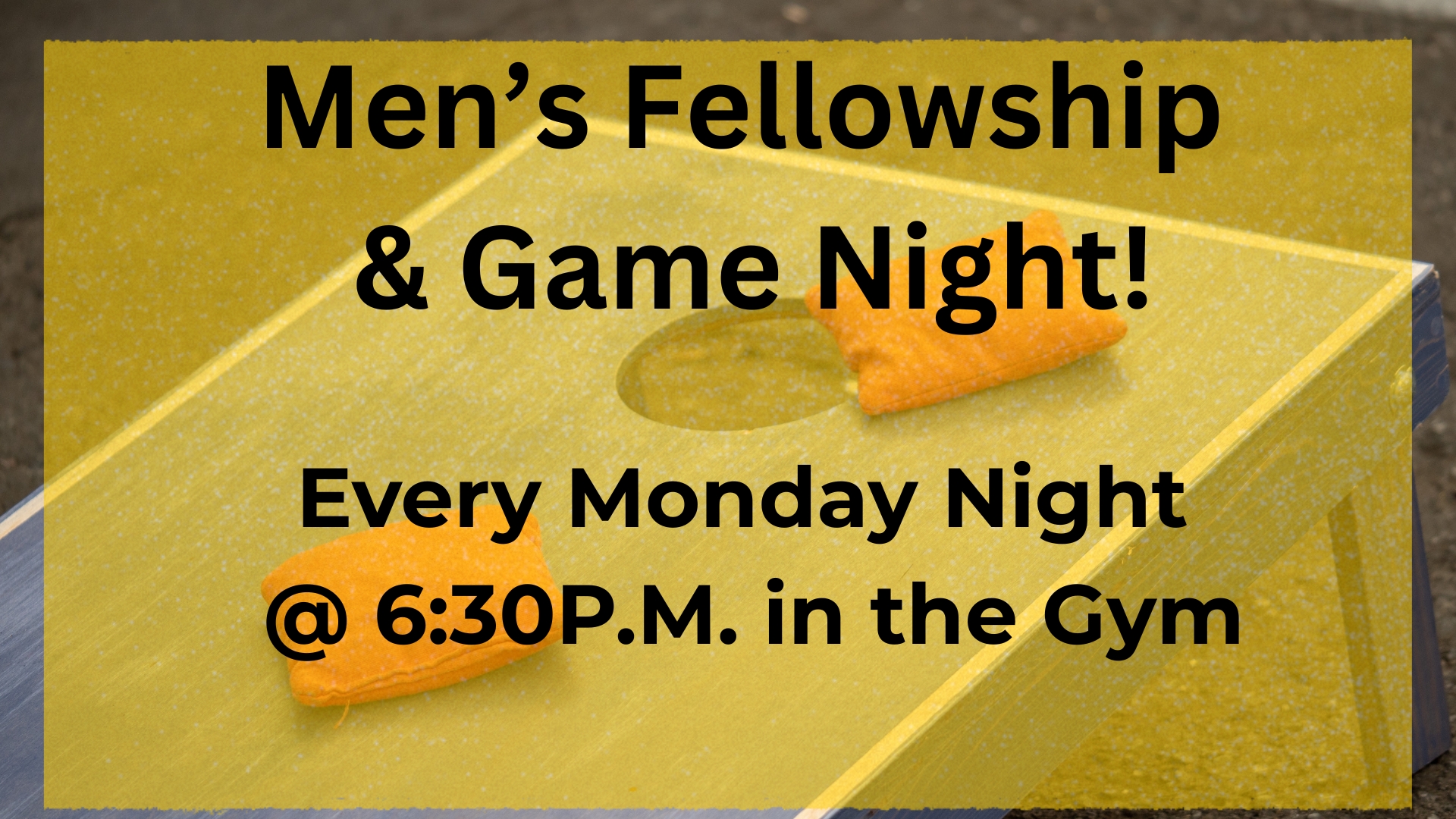 Mens Game Night