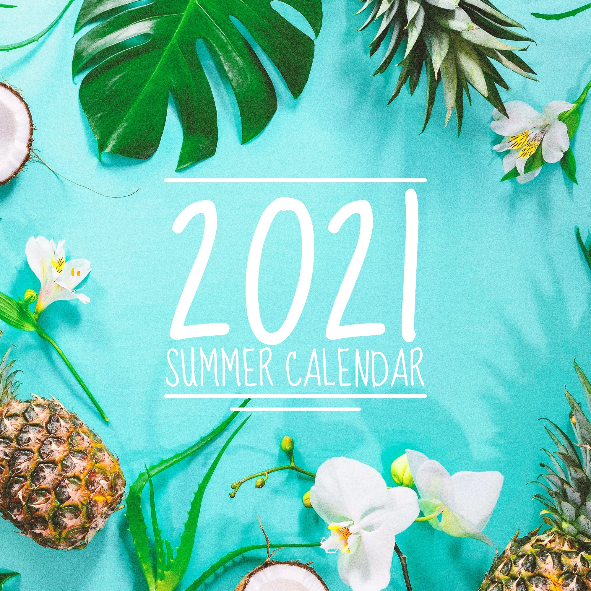 2021 Summer Calendar