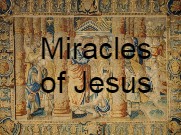 Miracles of Jesus banner