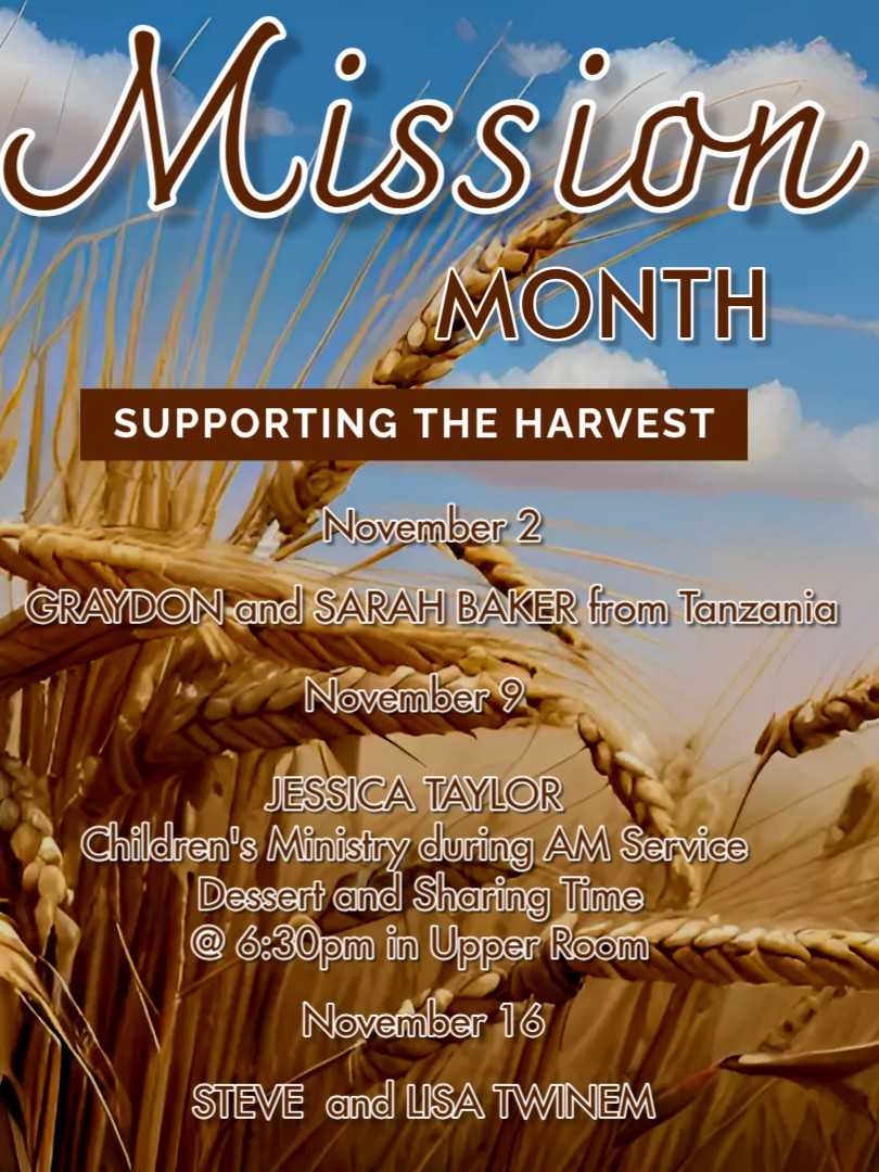 mission month - Made with PosterMyWall