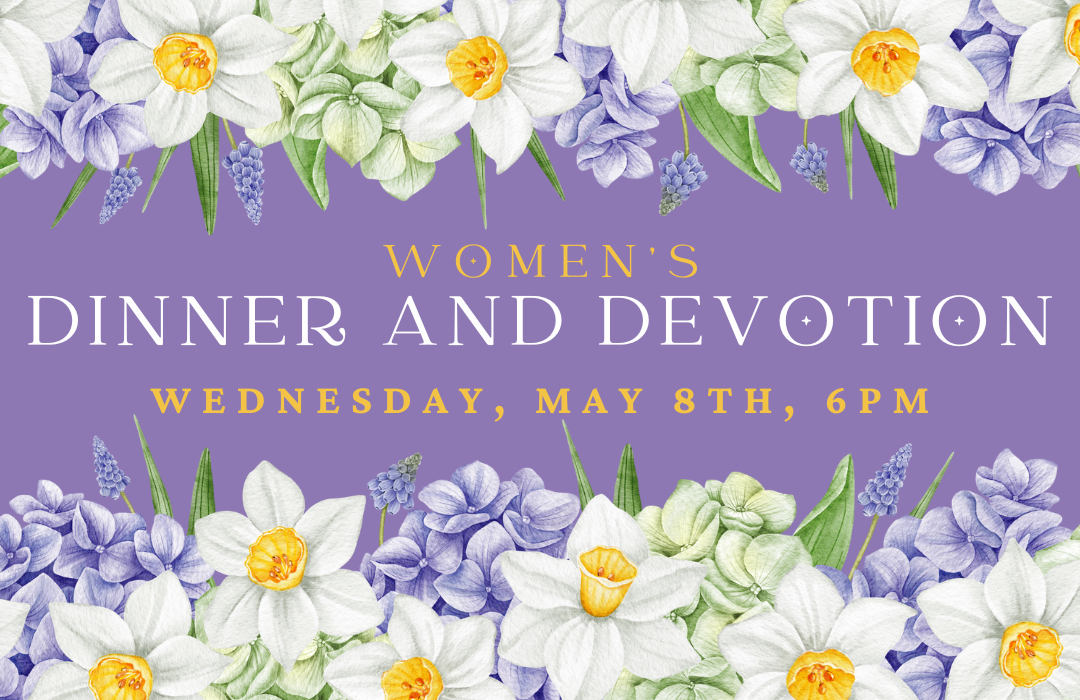 Women's Dinner and Devo May 2024(1080 x 700 px) image