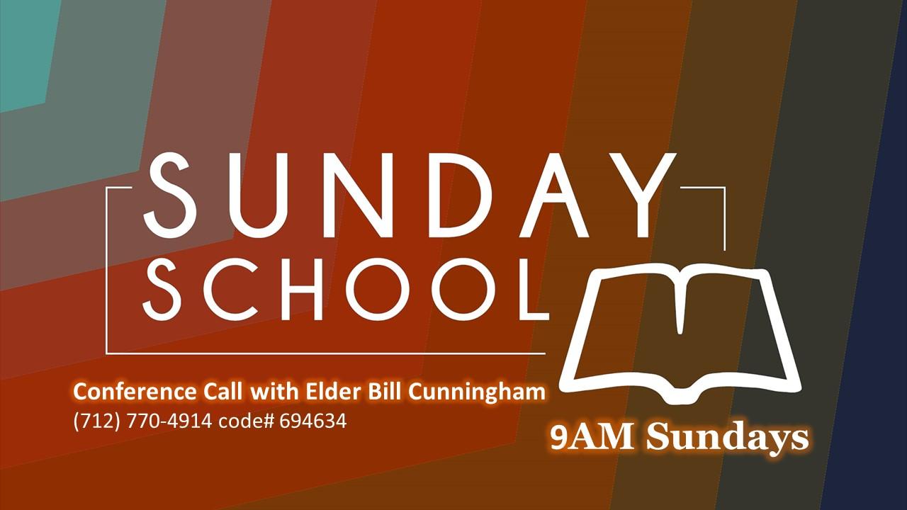 Elder Bill Sundayschool