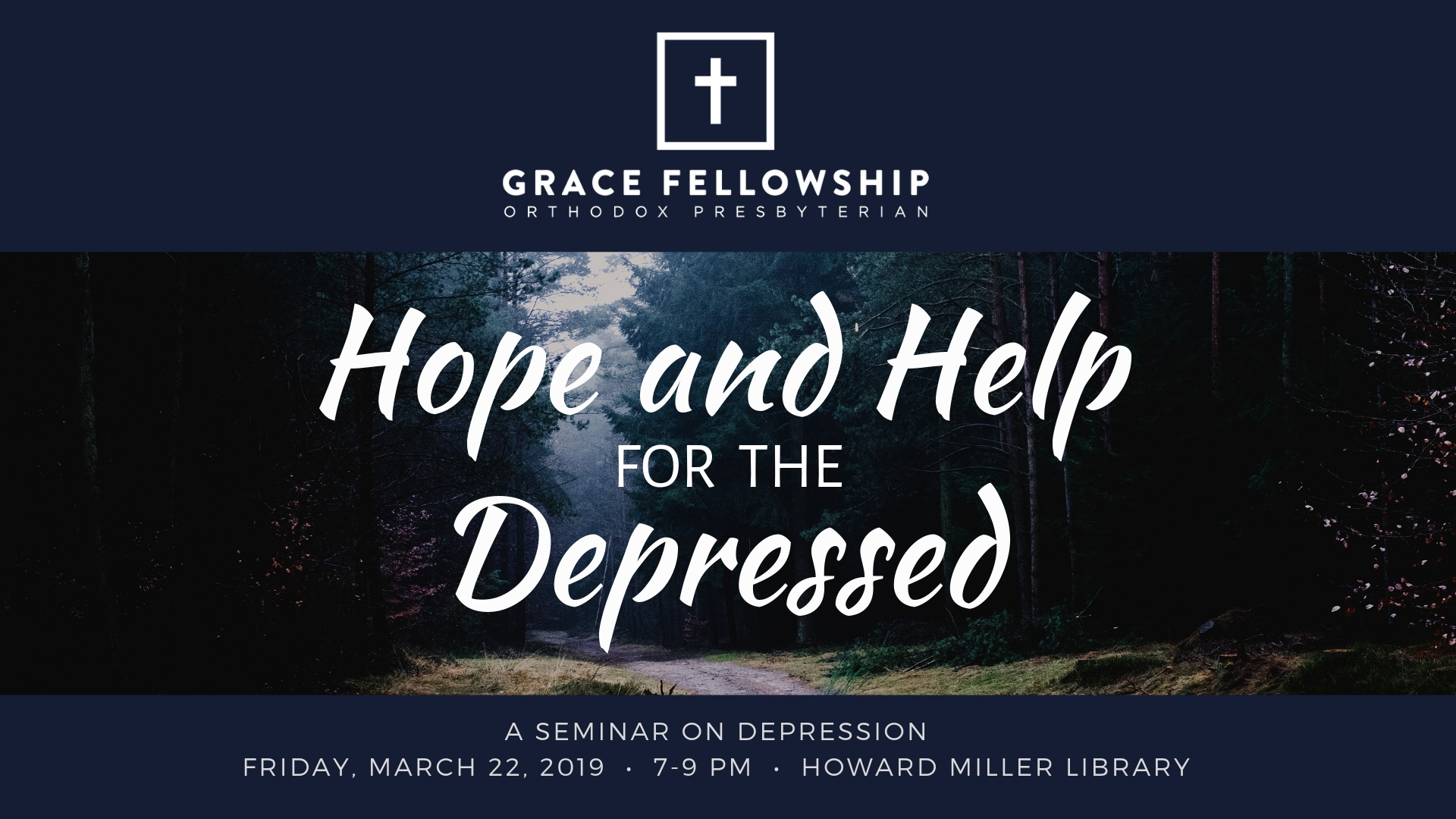 GFOPC Depression Seminar FB Event image