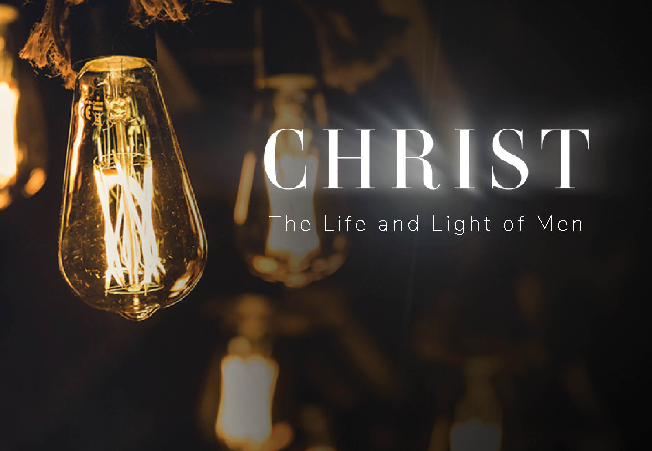 Christ: The Life and Light of Men banner