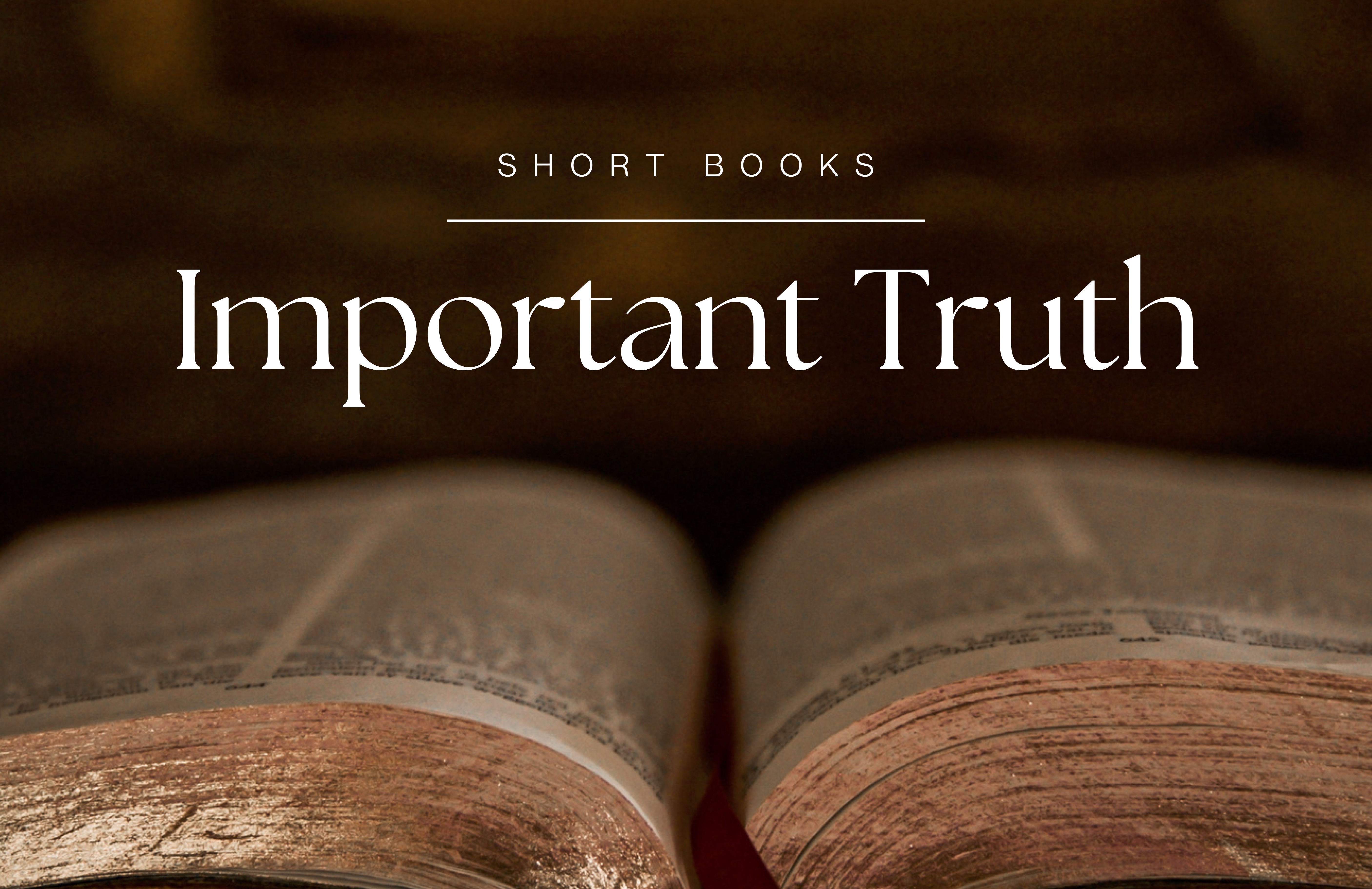 Shortest Books of the Bible banner