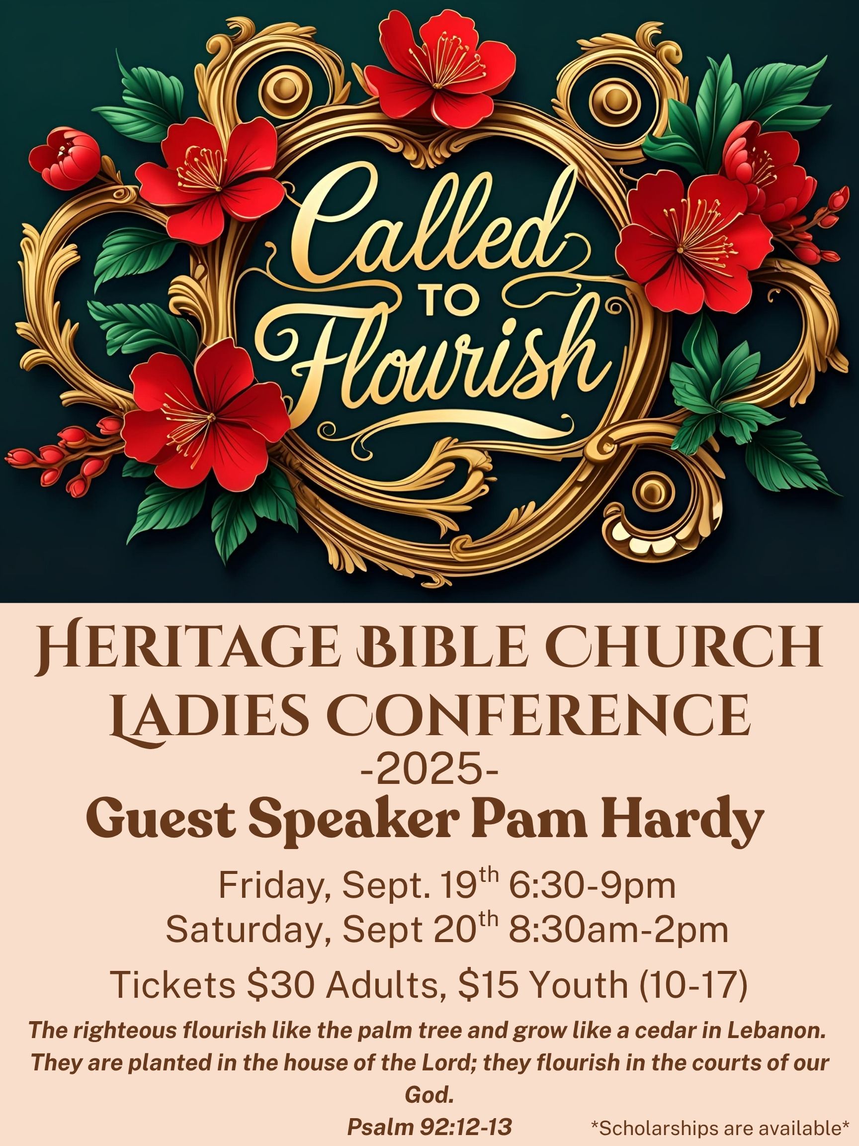 Called to Flourish poster (1) image