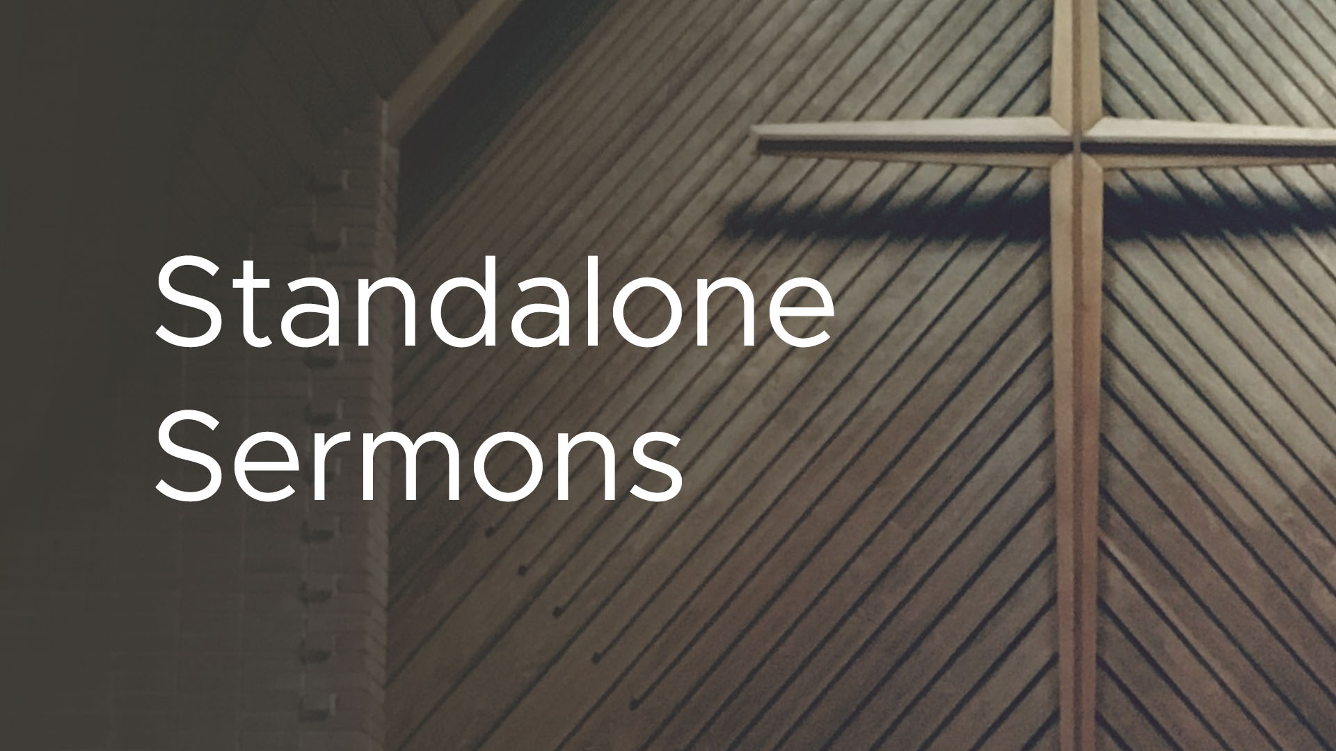 Standalone Sermons image