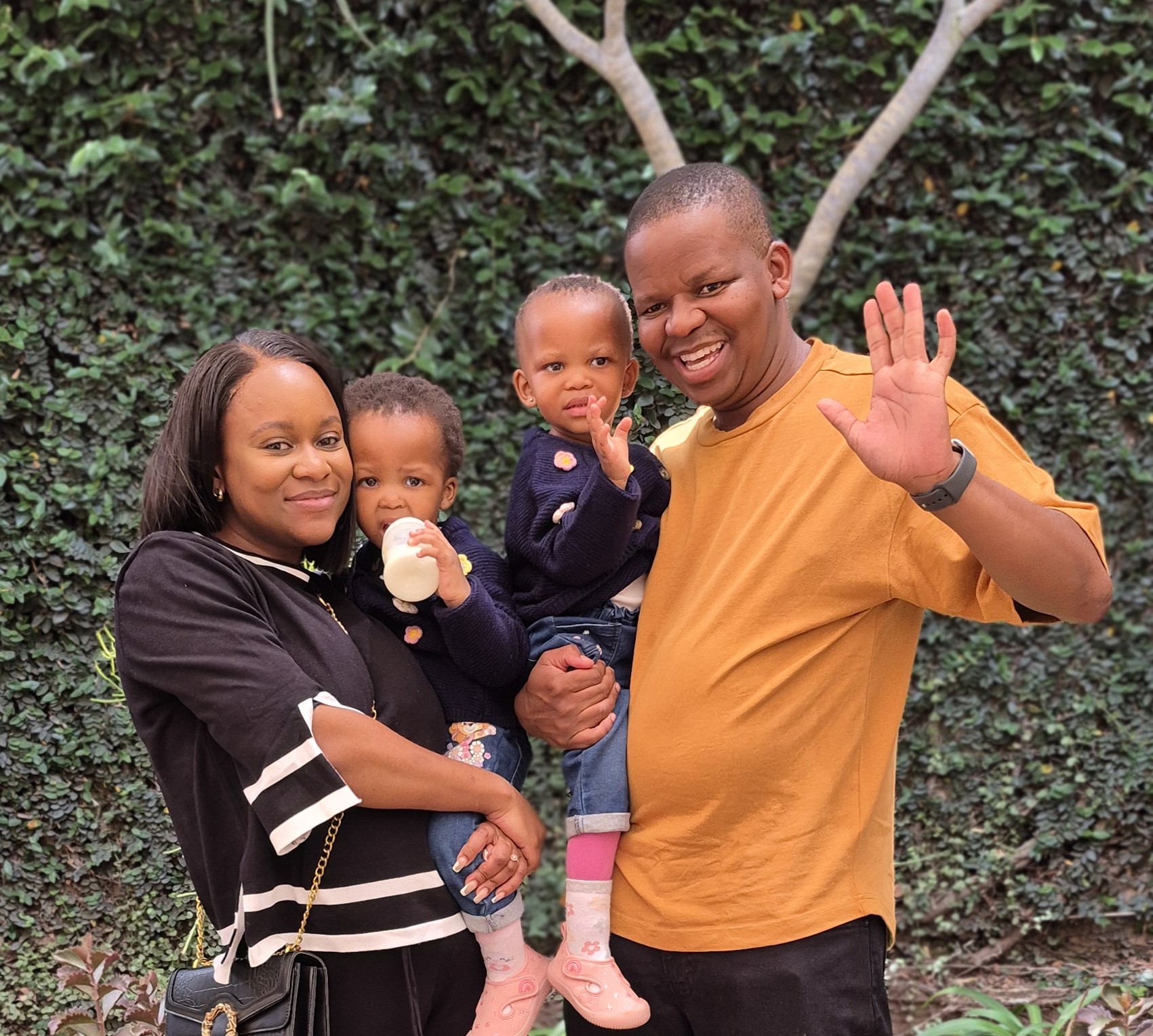 Champ and Family
