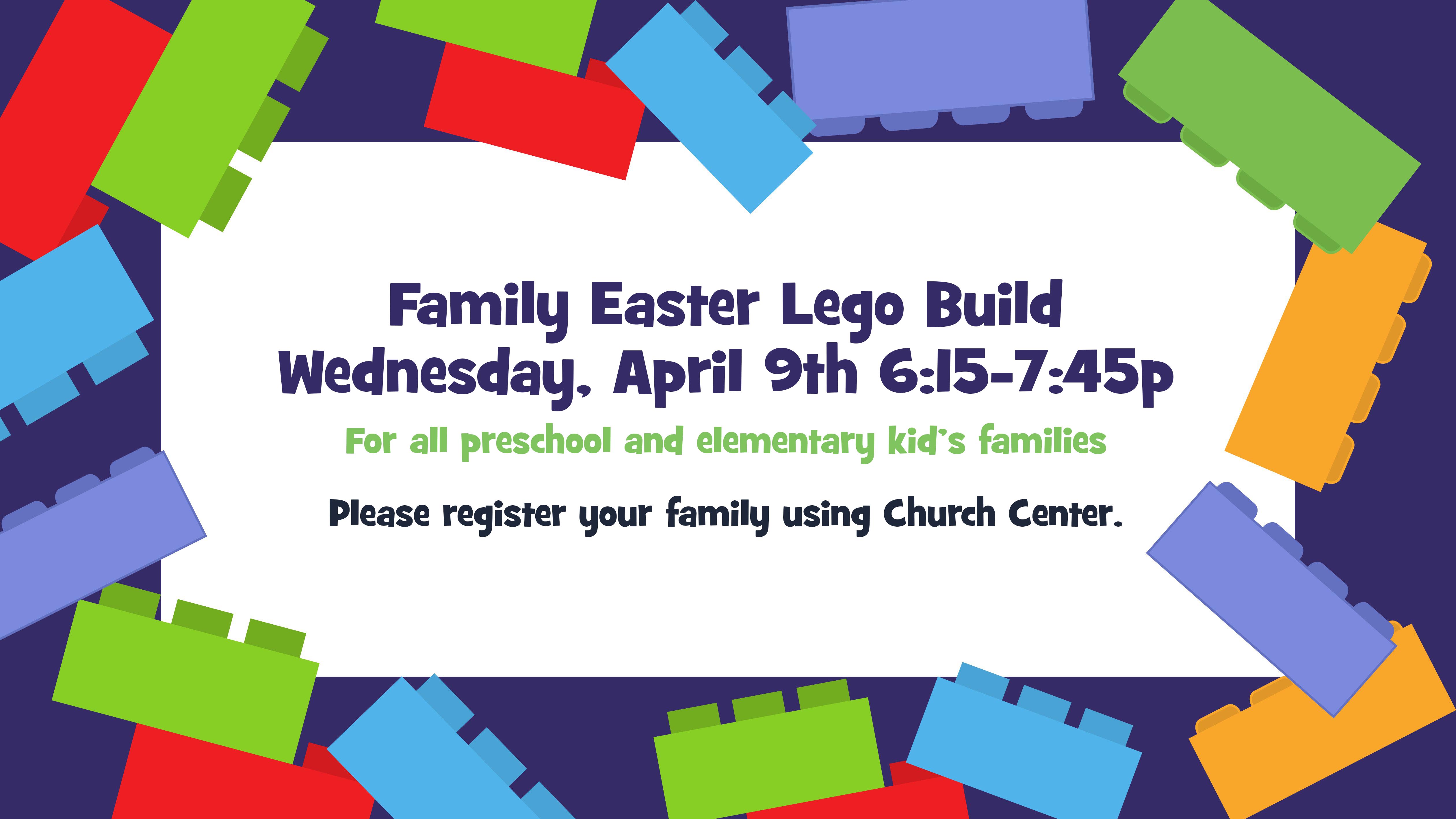 Family Easter Lego Event Title 16x9 copy image