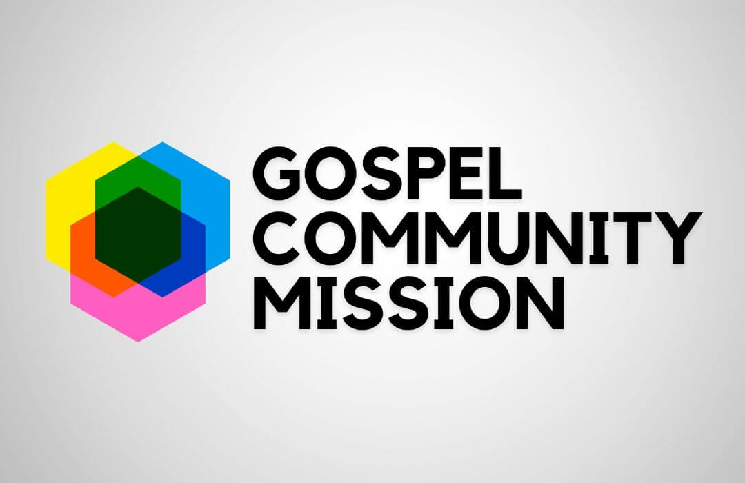 Gospel. Community. Mission banner