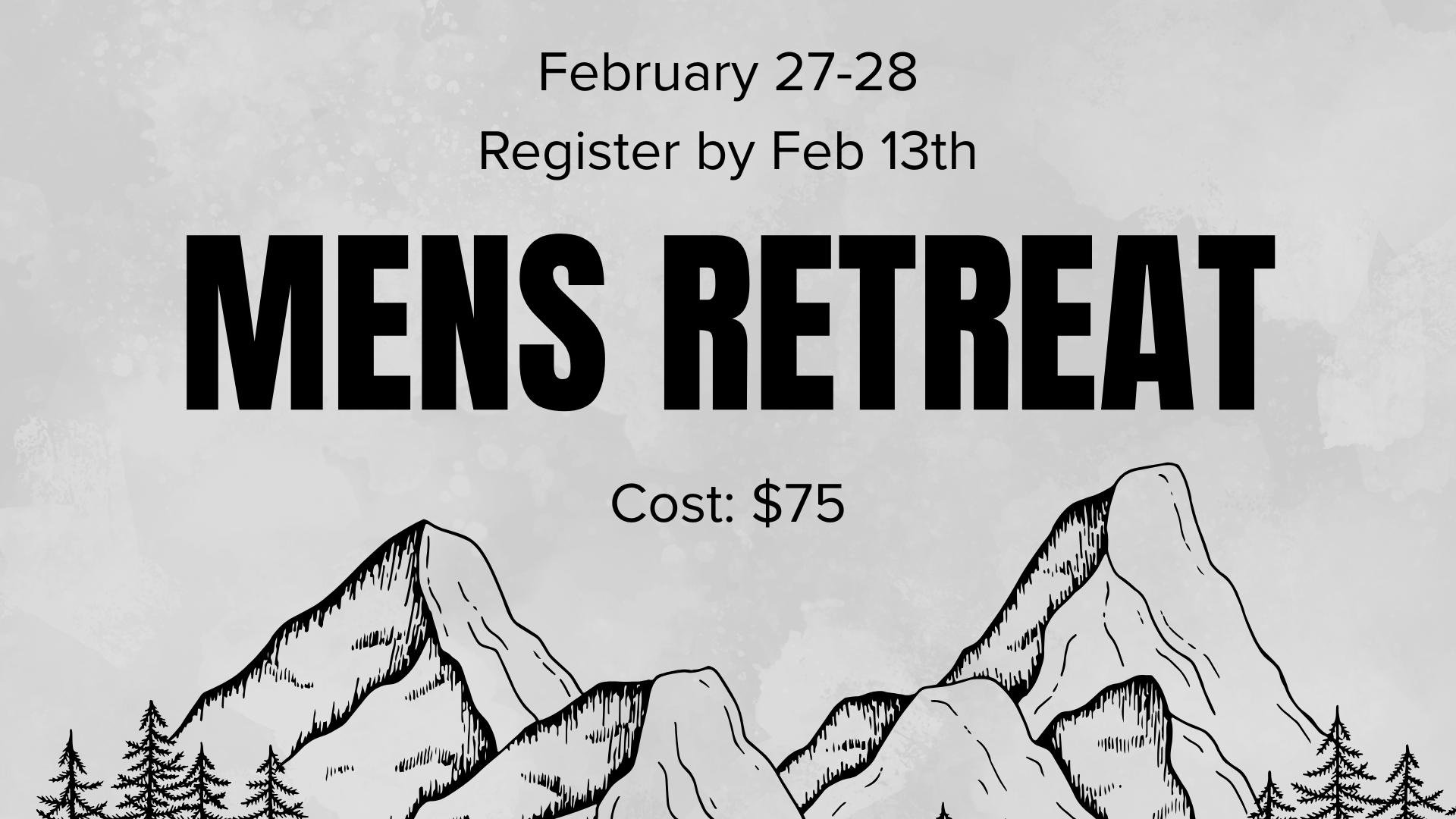 MENS RETREAT