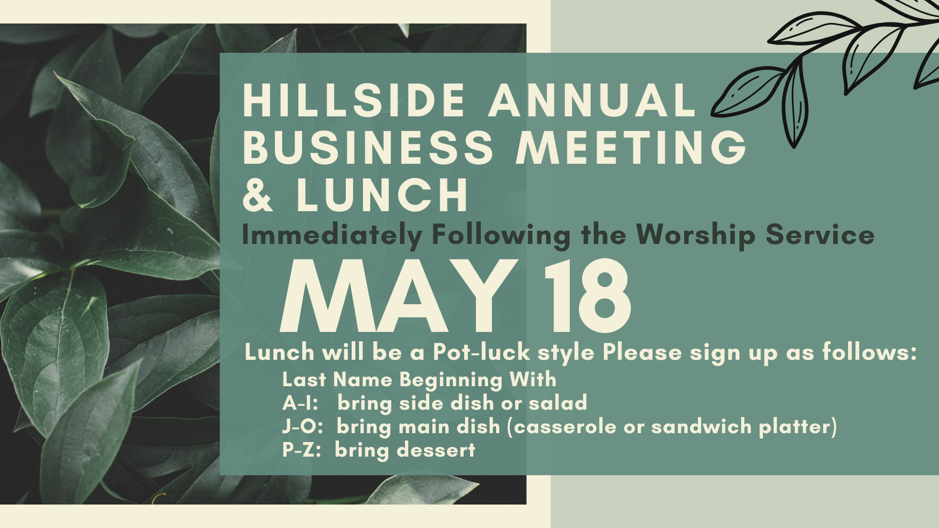 Annual Business Mtg 2025
