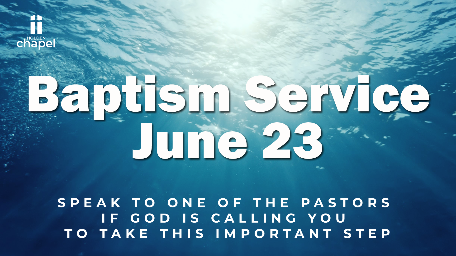 Baptism June 2024 image