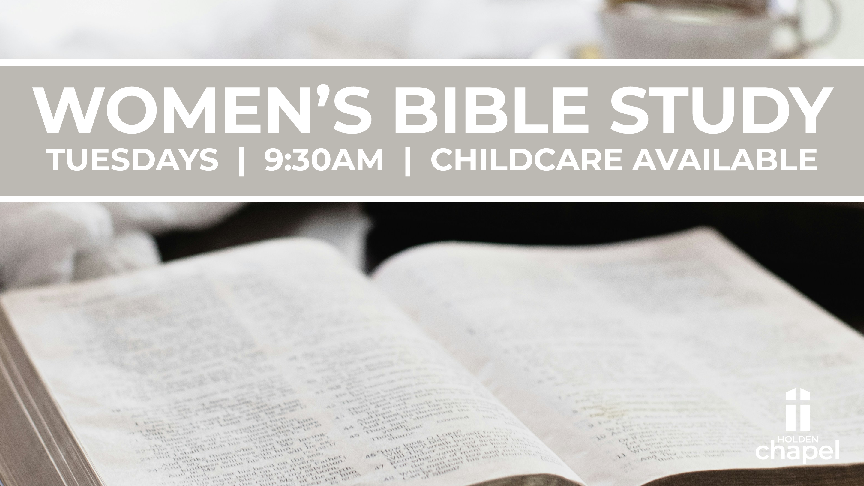 Bible studies 2025 - Tuesday AM Women