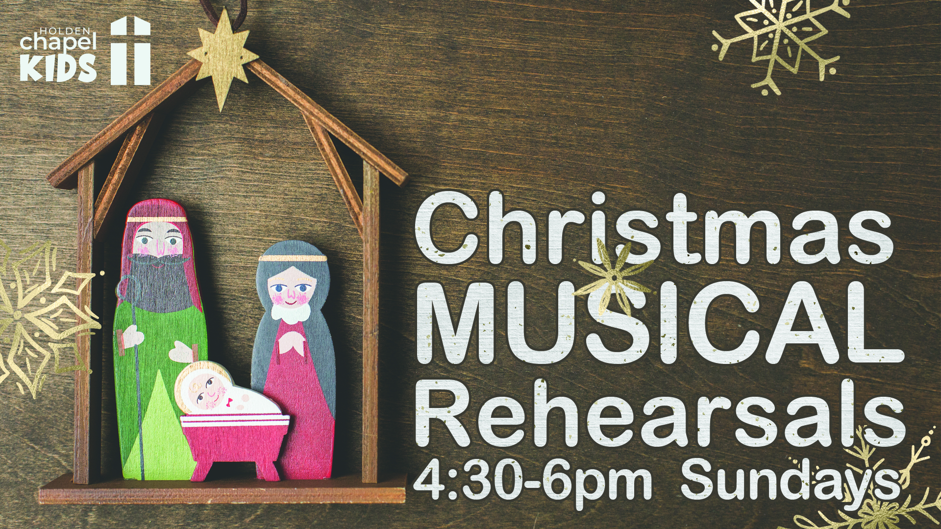 Christmas musical rehearsals 2023 image