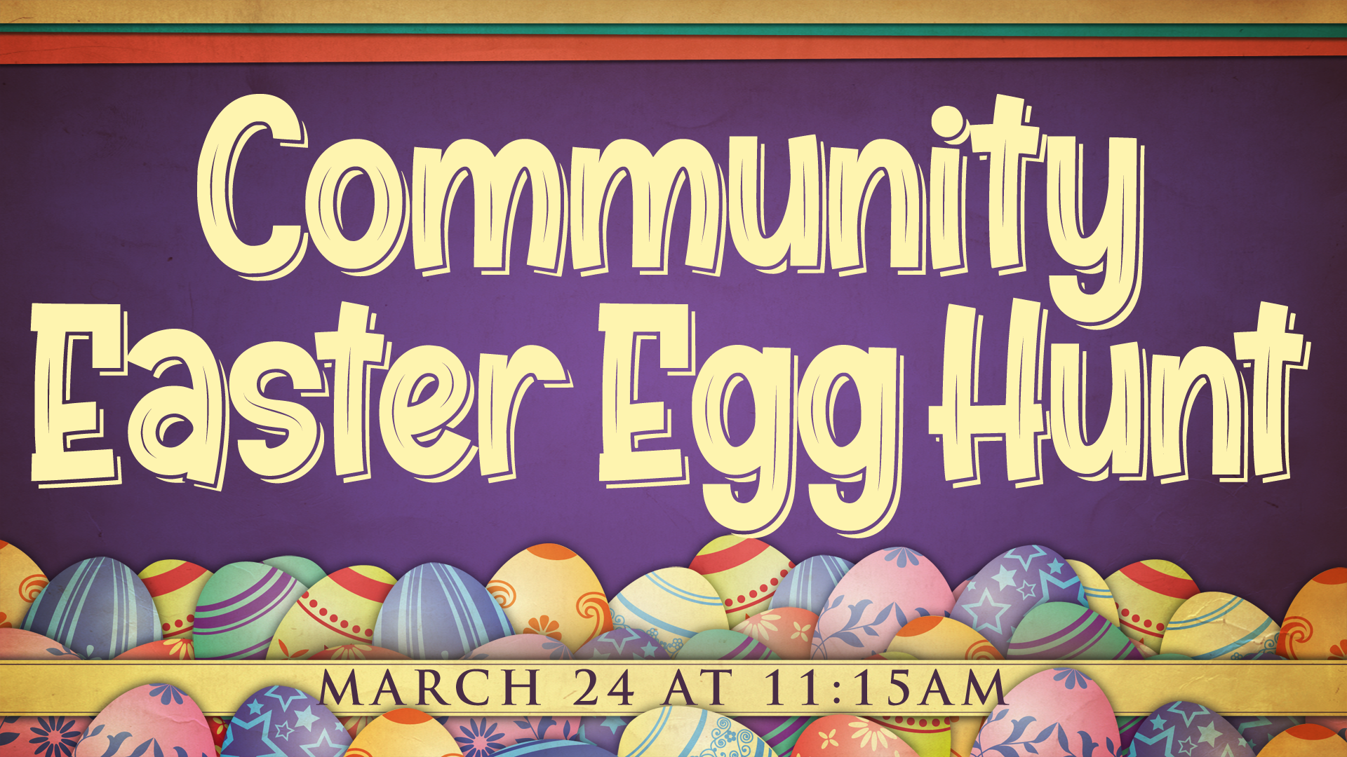 Easter Egg Hunt invite 2024 image