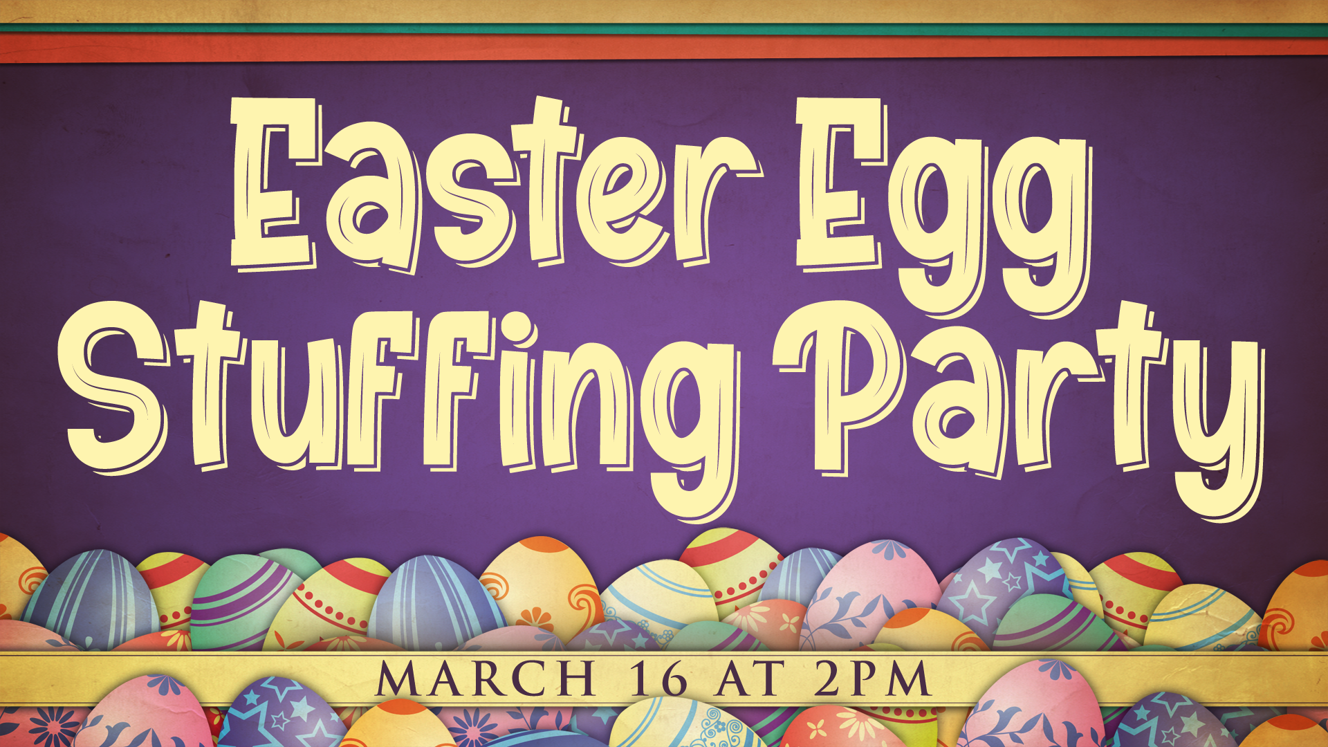 Easter Egg stuffing party 2024 image