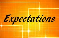 Expectations - Walking in God's Word banner