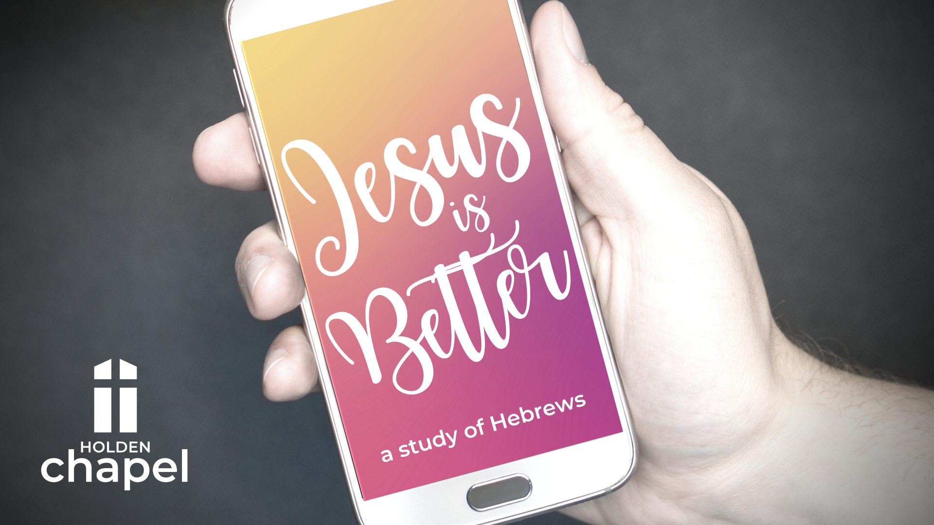 Jesus is Better: Hebrews banner