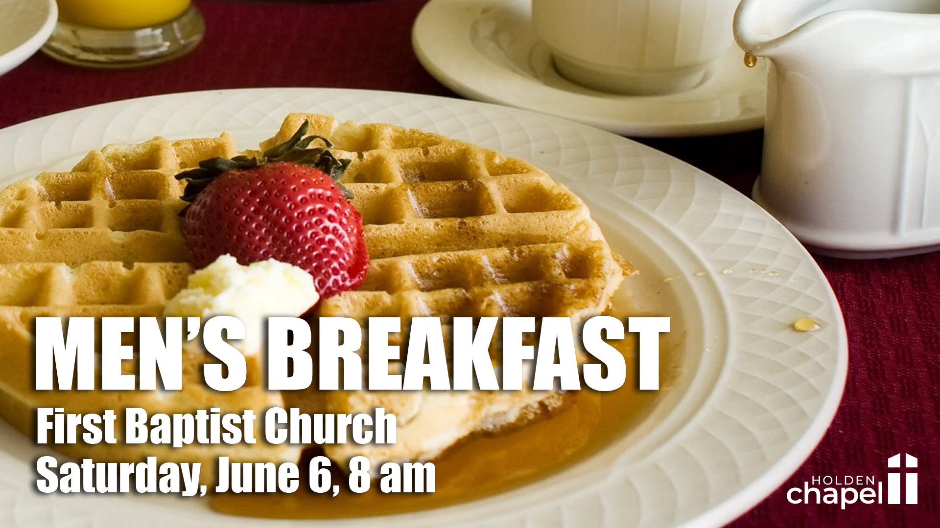 Mens Breakfast June