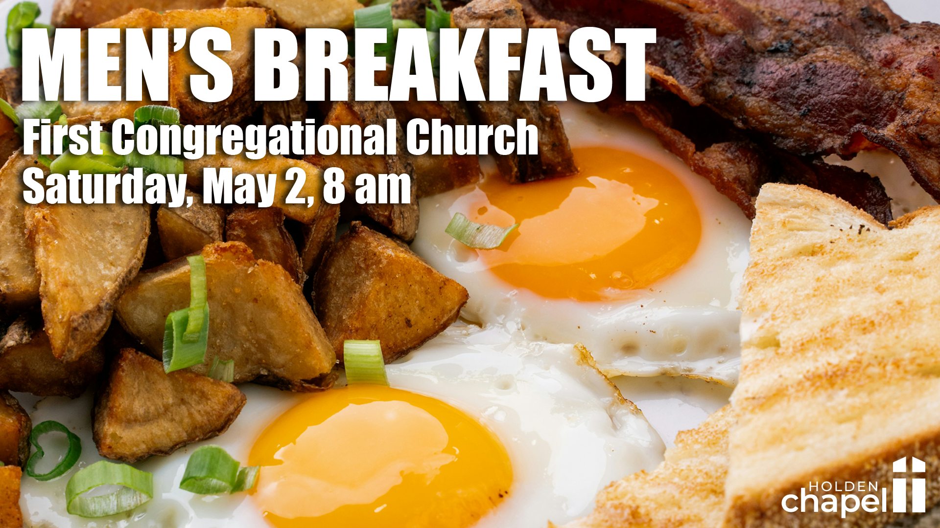 Mens Breakfast May image