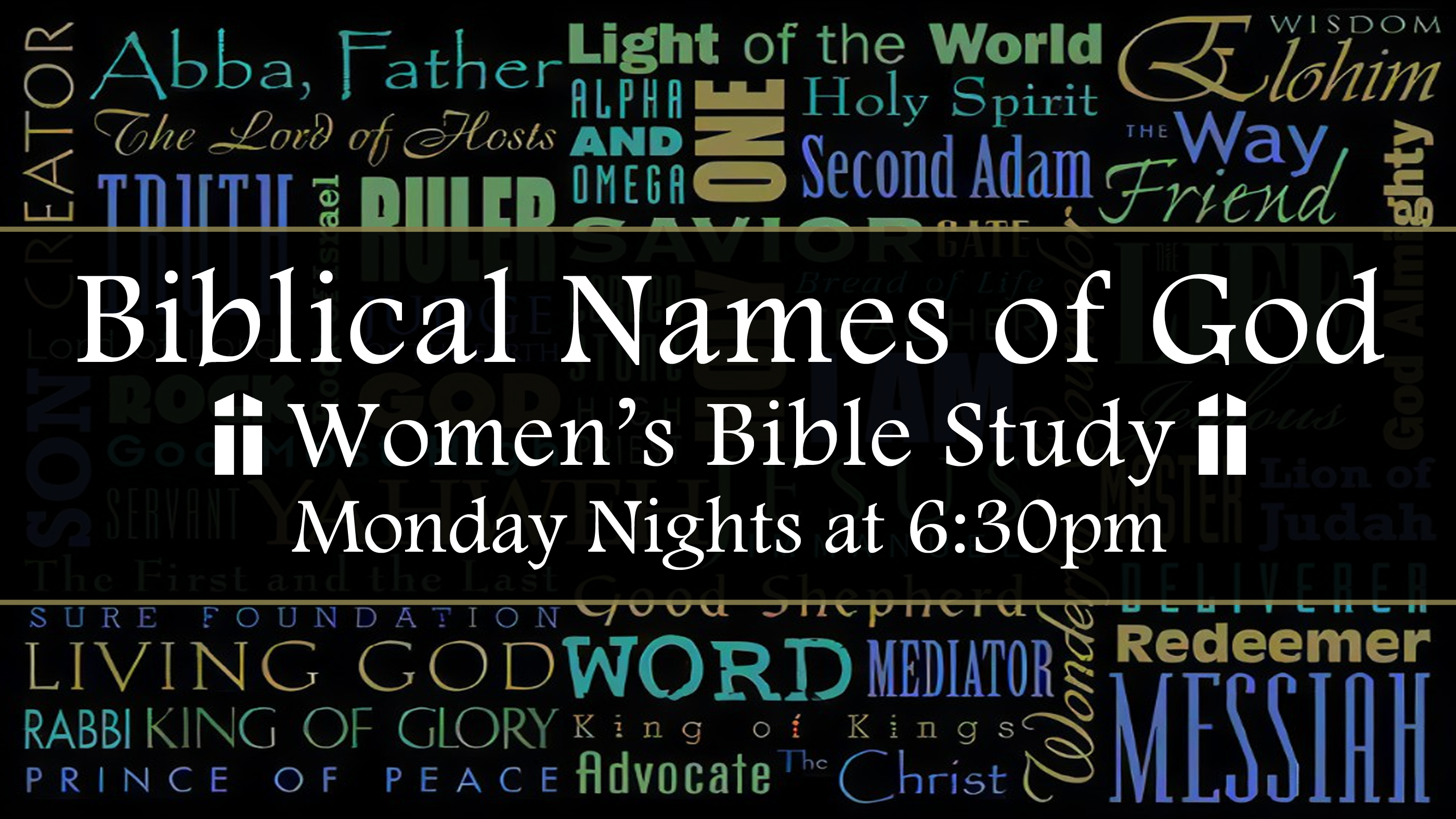 Names of God Women's Bible Study 2024