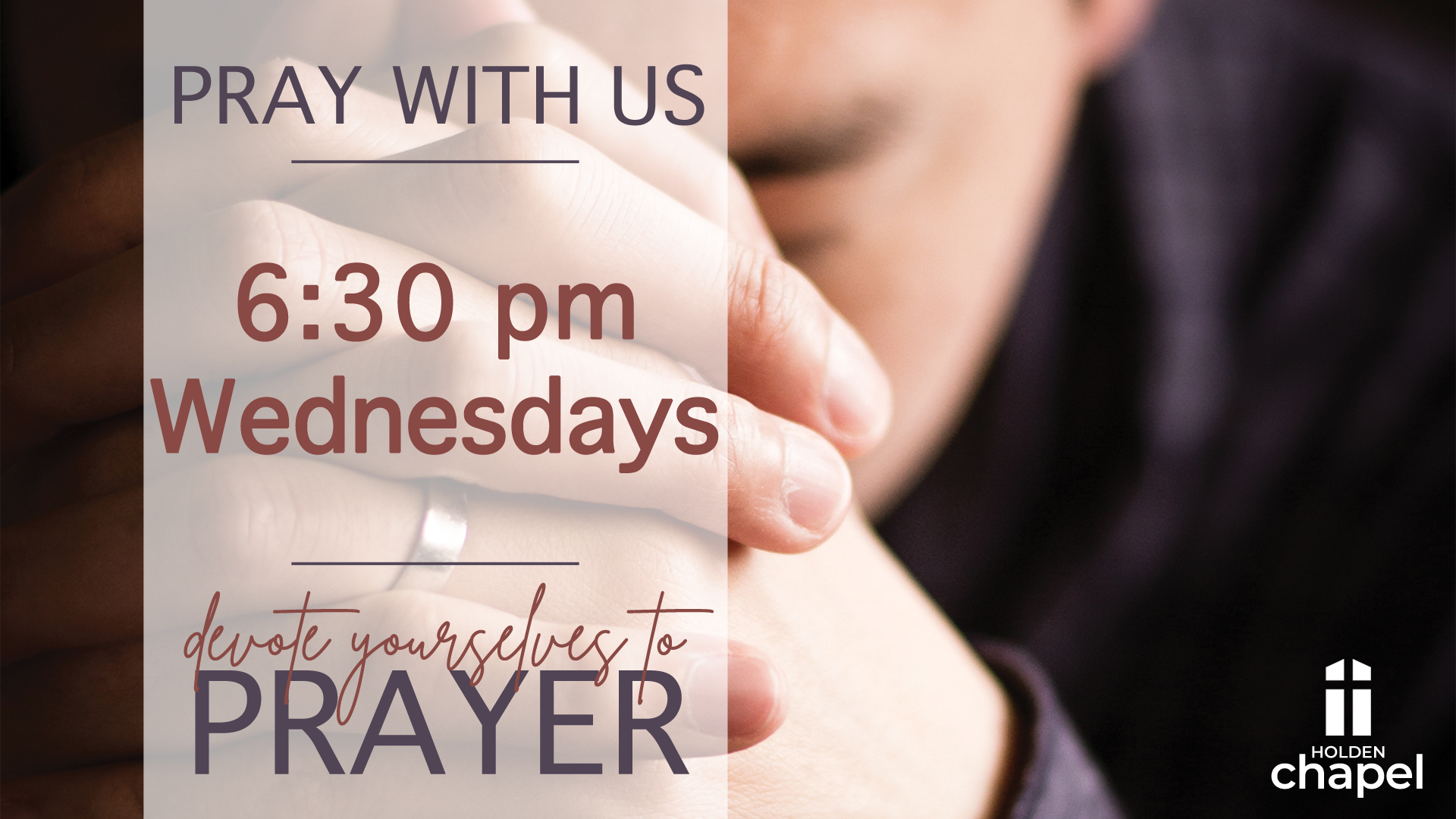 prayer Wednesdays image