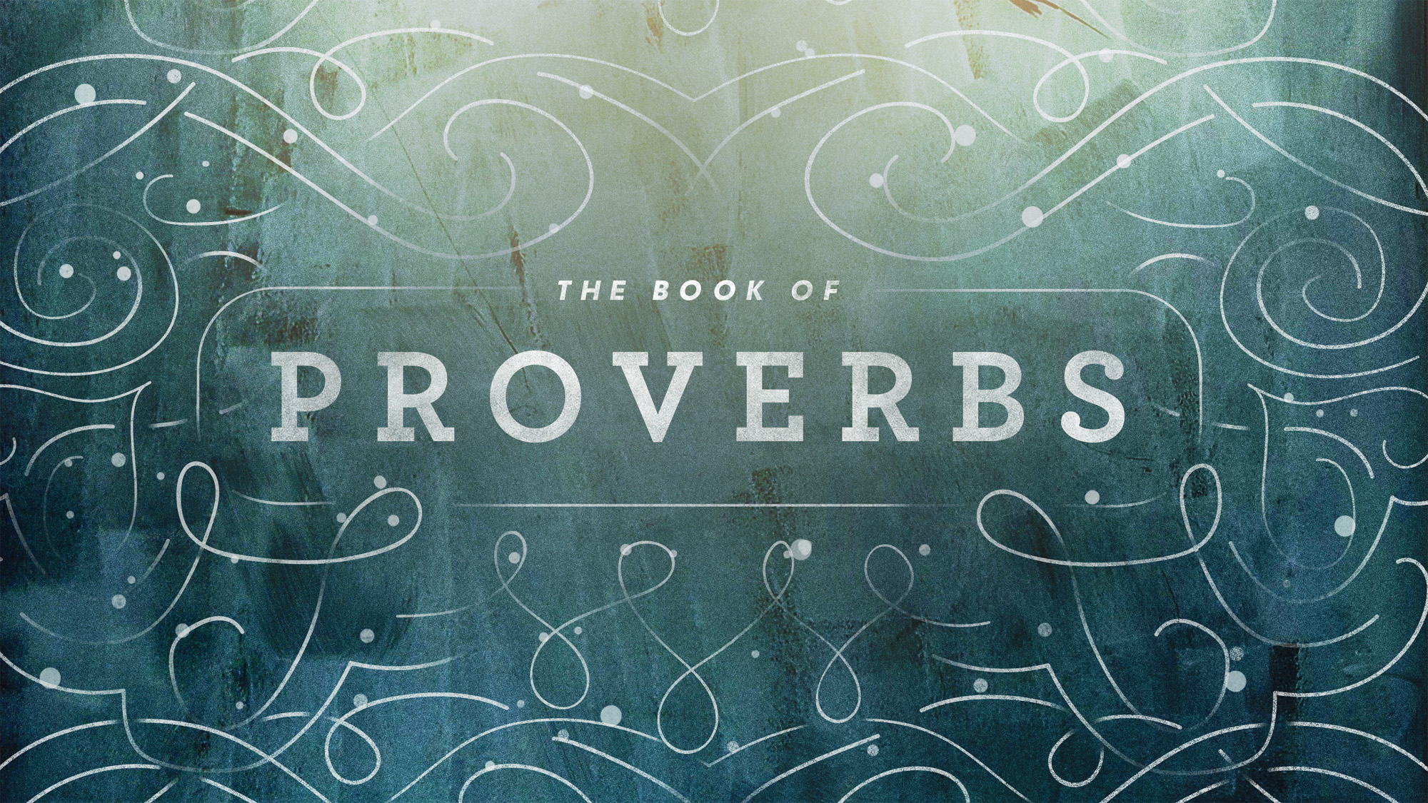 The Book of Proverbs banner