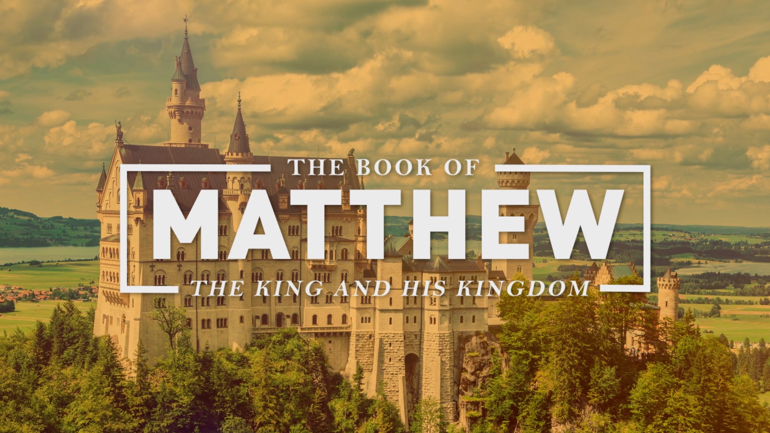 The Book of Matthew banner
