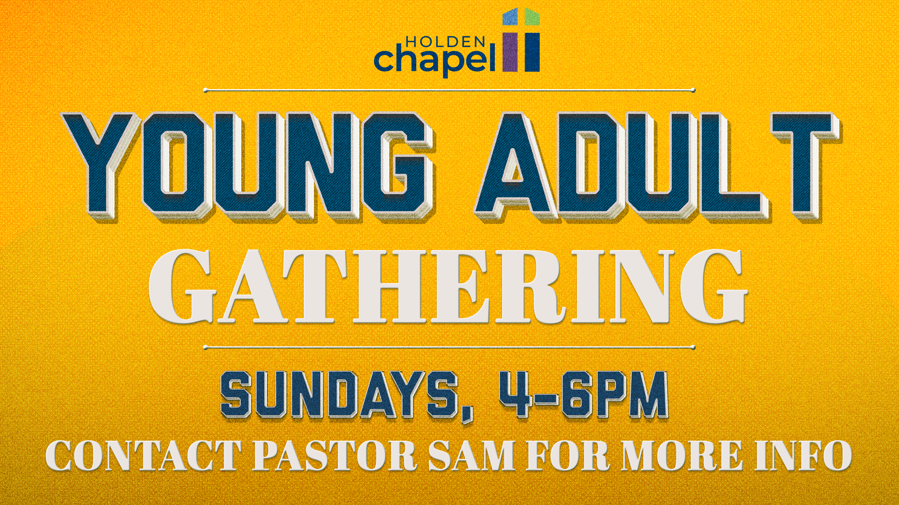 young adult gathering