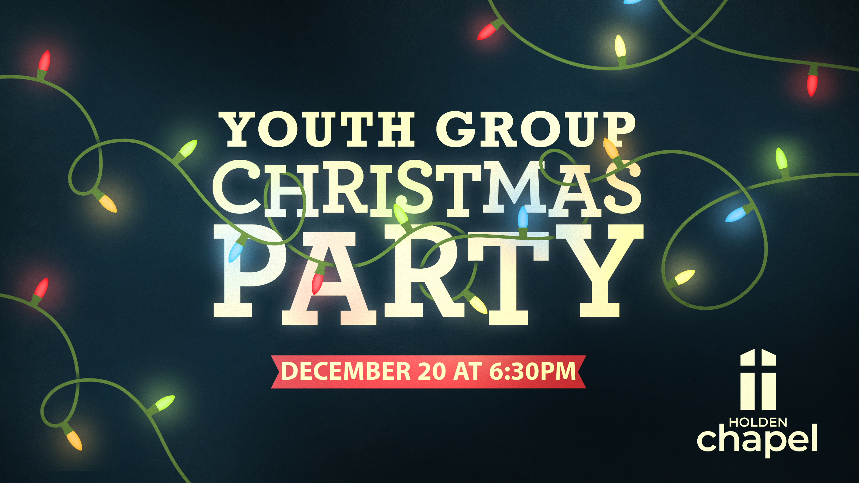 youth group christmas party image