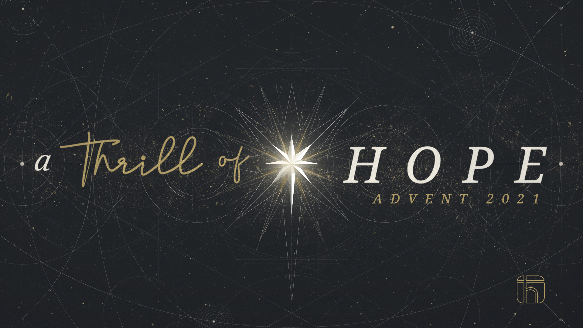 Advent 2021 - A Thrill of Hope banner