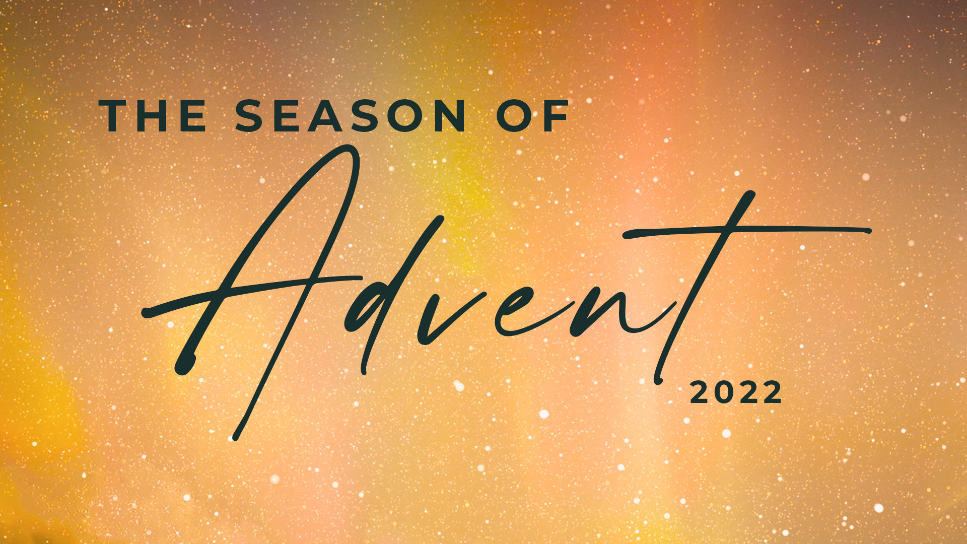 Advent 2022: Receiving Jesus banner