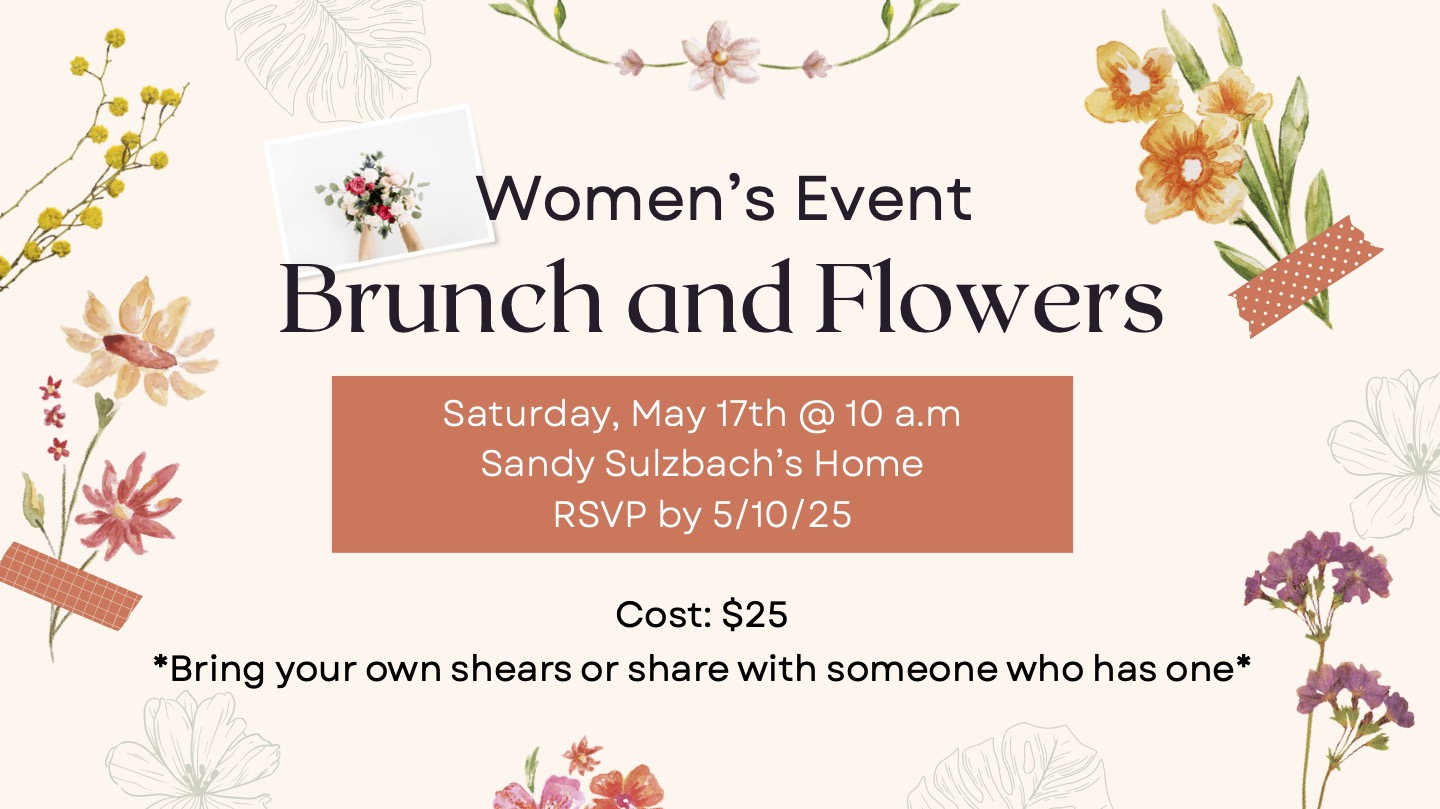 Beige Pastel Orange Floral Planning Mother's Day Presentation image