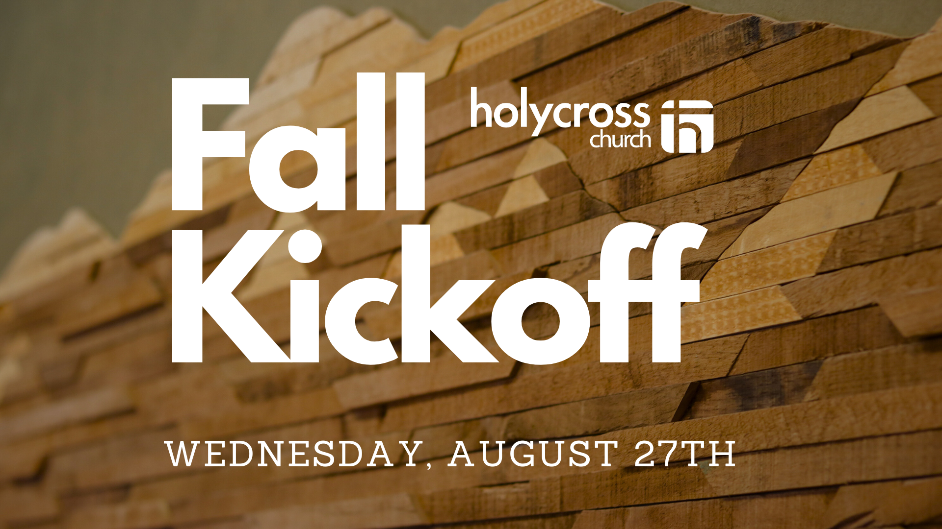 Fall Kickoff
