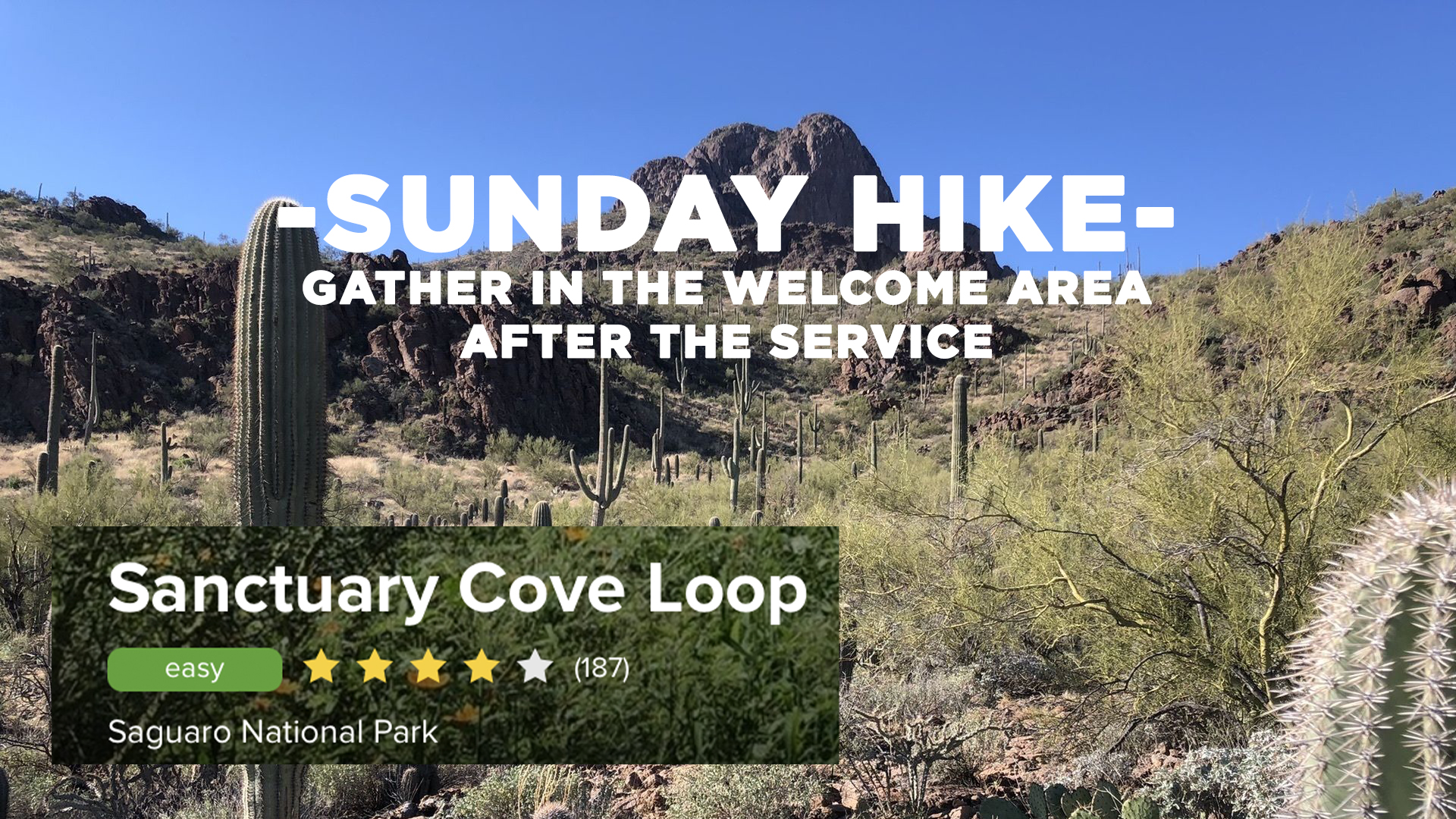 sanctuary cove hike_slideb image