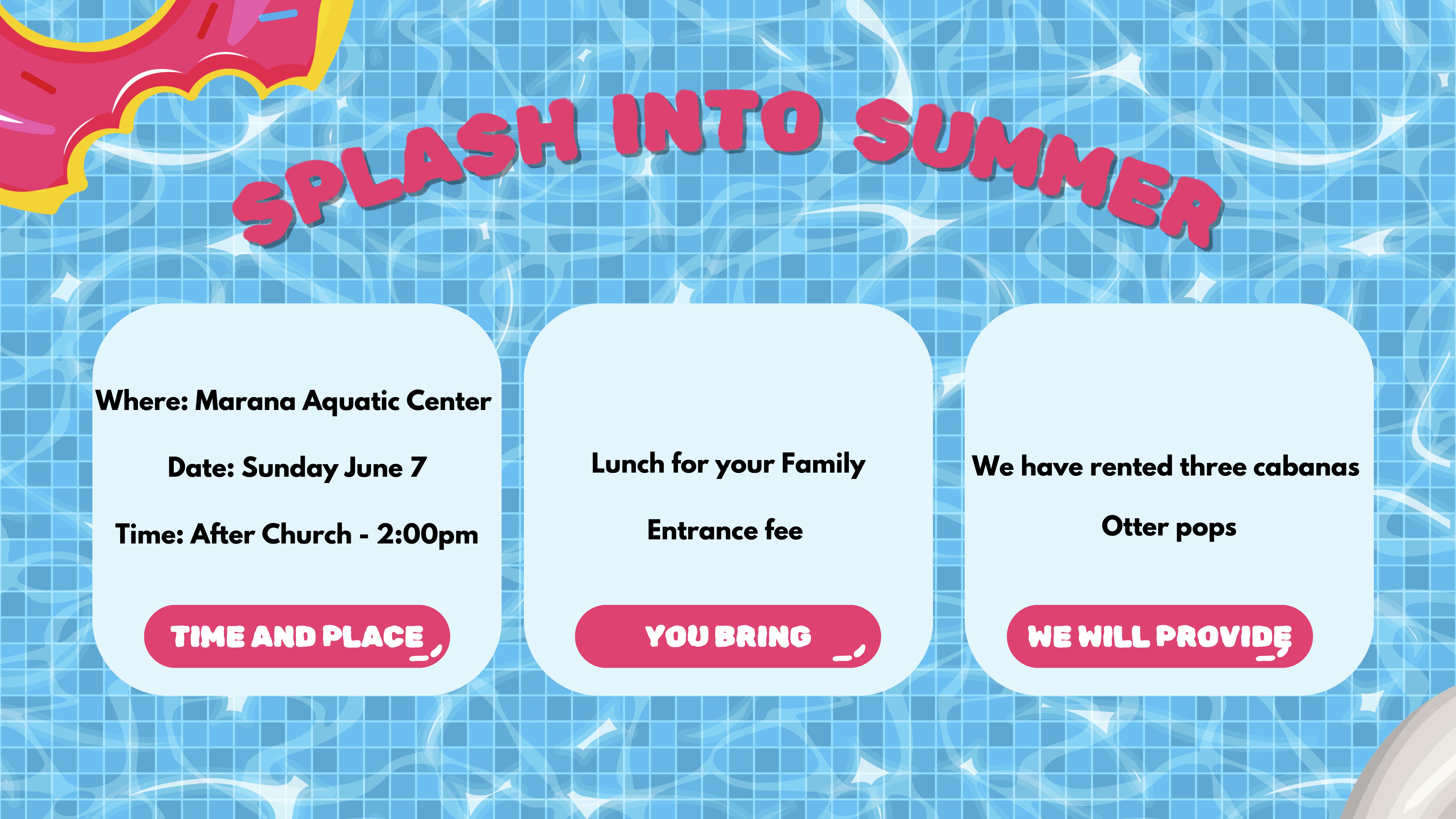summer family event at MARC 2026